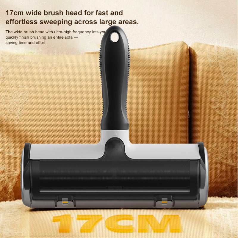 Pet Hair Remover Roller Brush – Reusable Self-Cleaning Dog & Cat Fur Lint Cleaner
