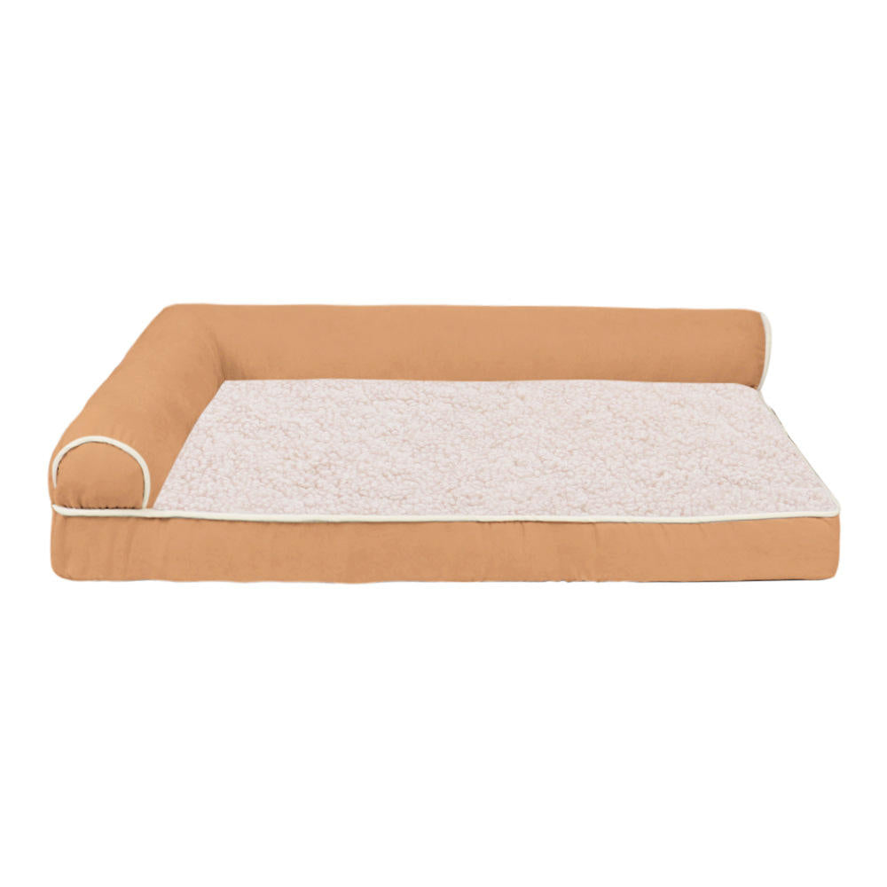 Orthopedic Dog Bed with Pillow Memory Foam Sofa Bed for Large & Small Dogs