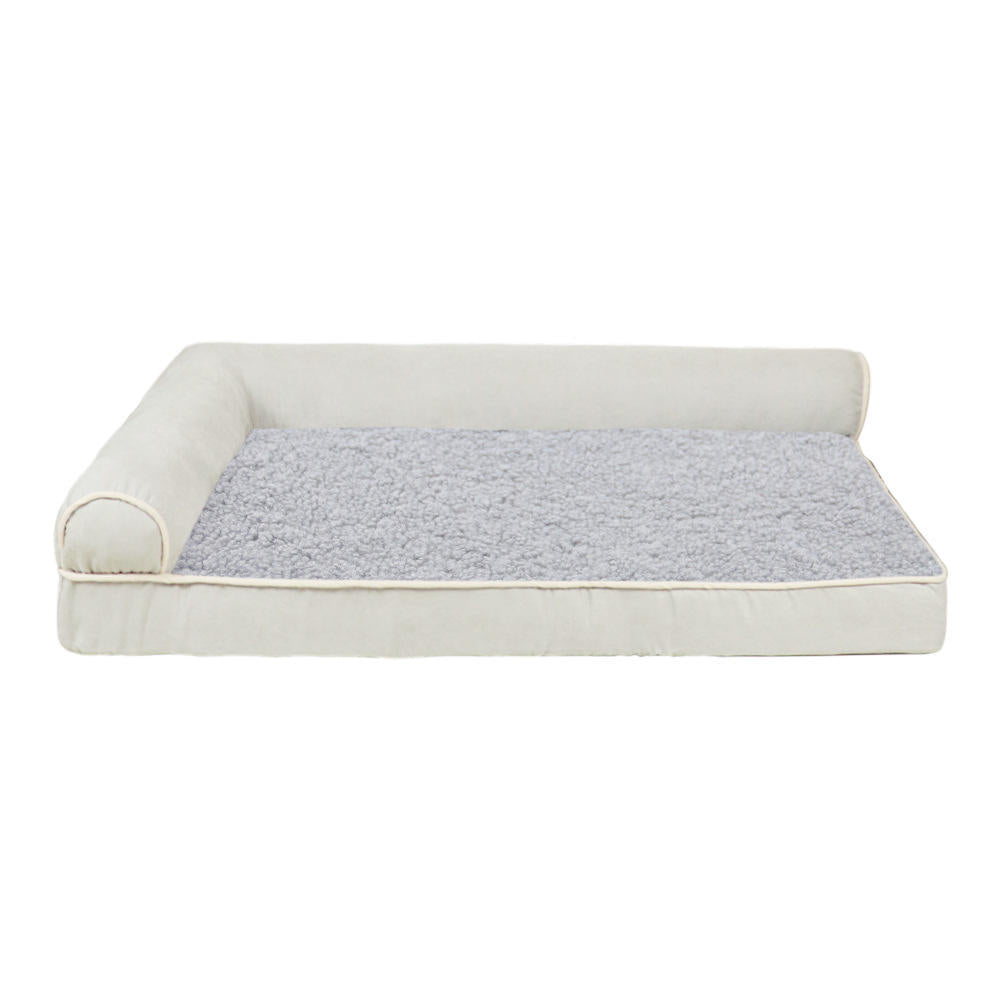Orthopedic Dog Bed with Pillow Memory Foam Sofa Bed for Large & Small Dogs
